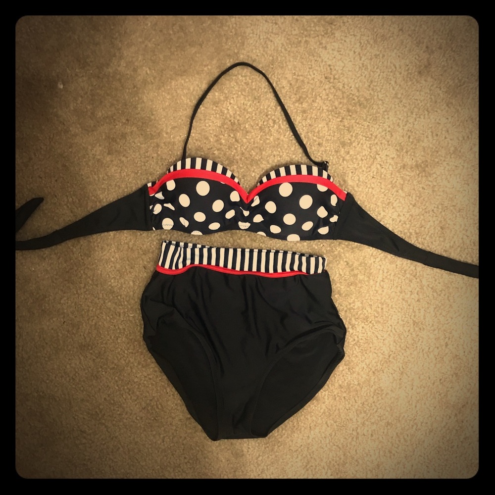 Vintage/Retro/Rockabilly Bathing Suit NWOT